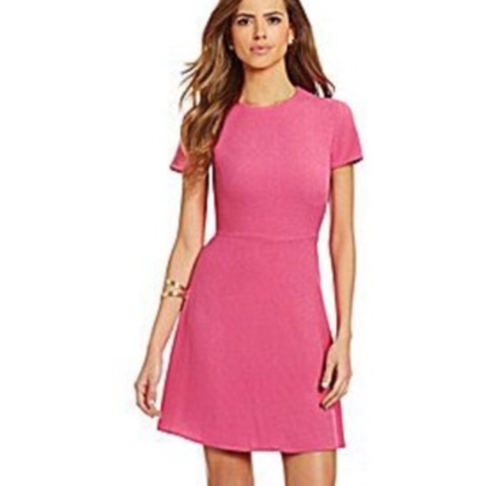 Gianni Binni Hot Pink Cap Sleeve Dress – Size Small - *NWT*